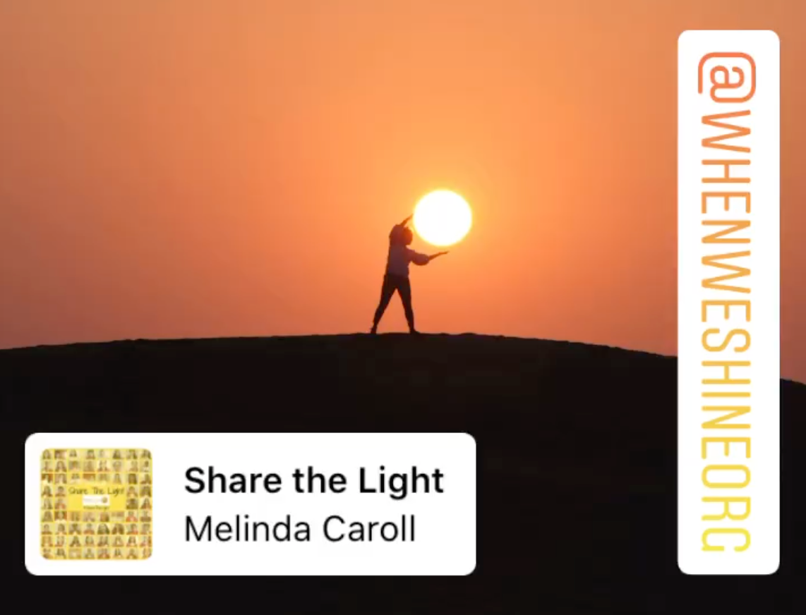 #ShareTheLight Instagram Music Video Challenge