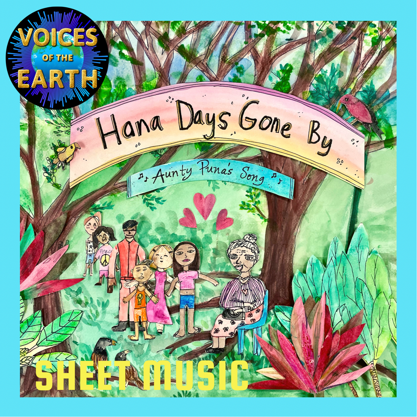 Hana Days Gone By (Aunty Puna's Song) - Sheet Music